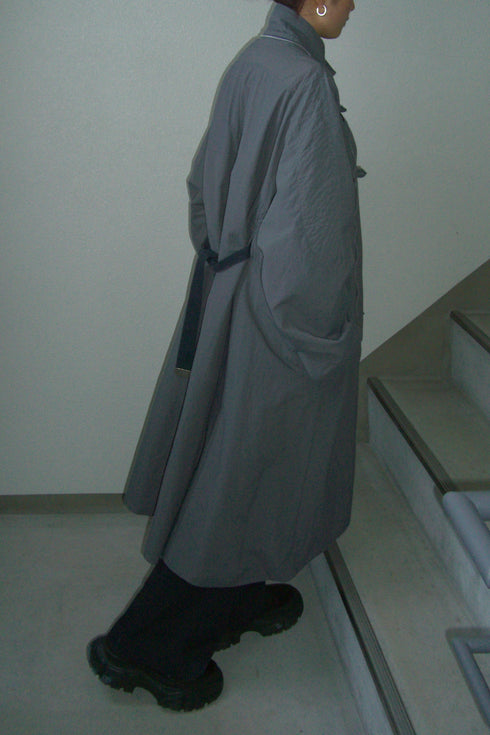 ECO GIL LONG COAT w/VEST -GRAY(BAMBOO CHARCOAL)- *Last1